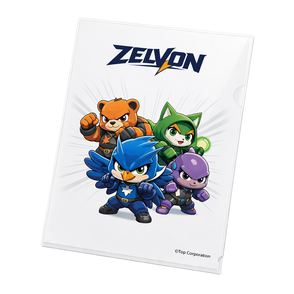 クリアファイルのイメージ