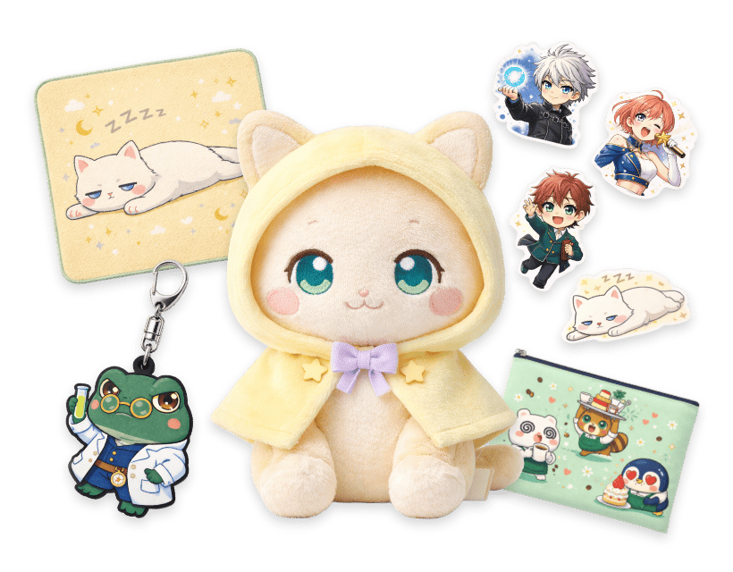 キャラクターグッズ制作のイメージ