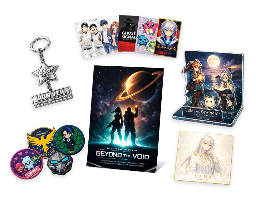 映画グッズ制作のイメージ