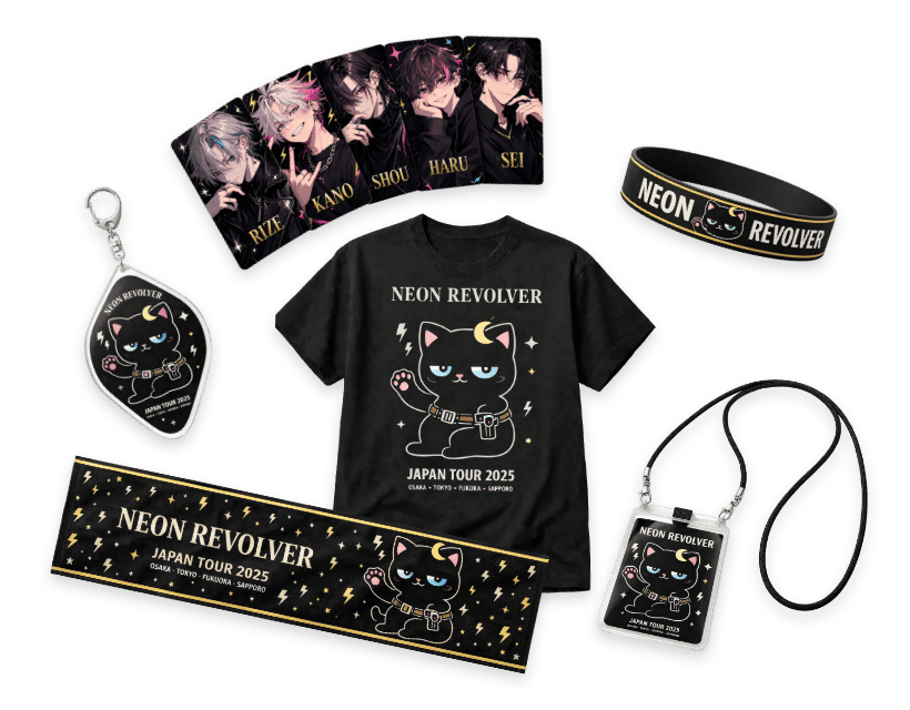 アーティスト・ライブグッズ制作のイメージ